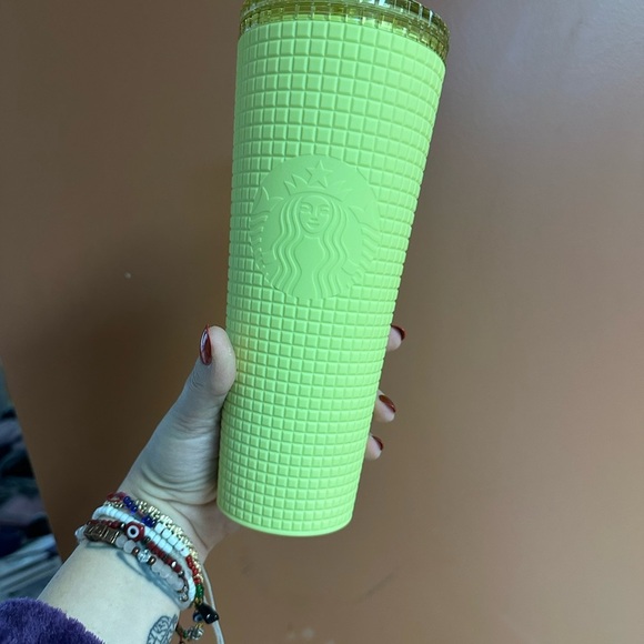 Starbucks Yellow Textured Tumbler - Picture 4 of 5